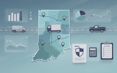 Indiana Commercial Auto Rates: What Affects Your Premiums